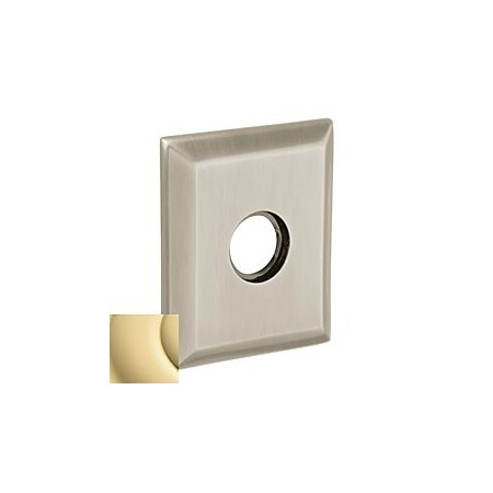 Baldwin Passage Rosettes Unlacquered Brass R033.031.PS