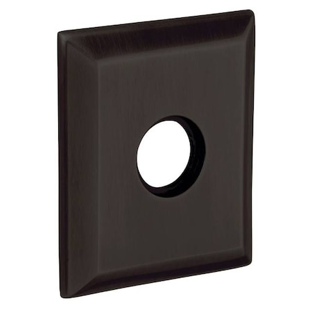 Baldwin Single Passage Rosettes Oil Rubbed Bronze R033.102.IPS