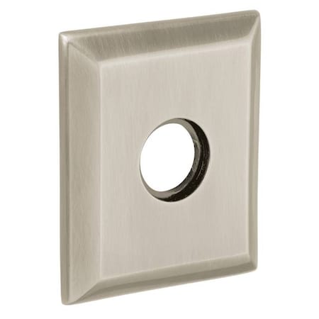 Baldwin Estate Passage Rosettes Satin Nickel R033.150.PS