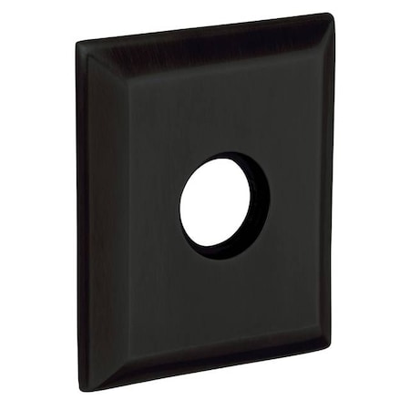 Baldwin Single Passage Rosettes Satin Black R033.190.IPS