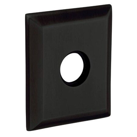 Baldwin Passage Rosettes Satin Black R033.190.PS