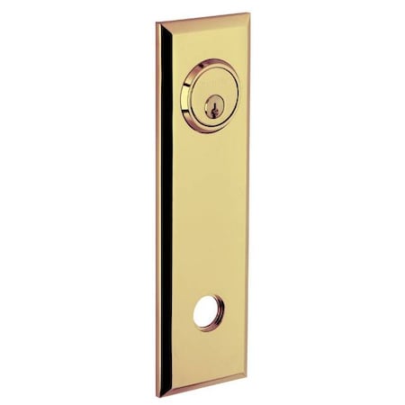 Baldwin Passage Rosettes Unlacquered Brass R035.031.PS