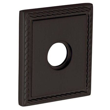 Baldwin Privacy Rosettes Oil Rubbed Bronze R036.102.PV