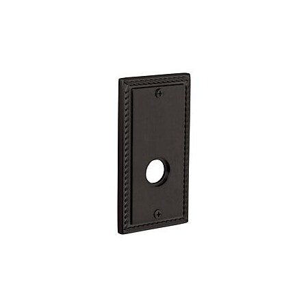 Baldwin Privacy Rosettes Distressed Oil Rubbed Bronze R037.402.PV