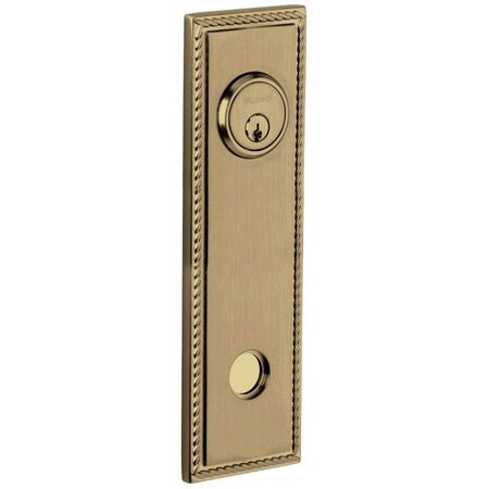 Baldwin Dummy Pair Rosettes Antique Brass R038.050.FD