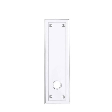 Baldwin Half Dummy Rosettes Bright Chrome R051.260.IDM