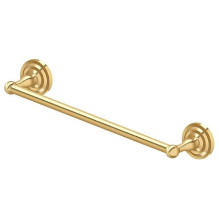 Deltana Towel Bar, R-Series Lifetime Brass 18" R2002-CR003