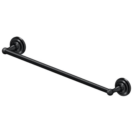Deltana Towel Bar, R-Series Black 24" R2003-U19
