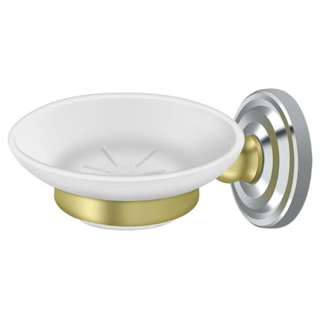 Deltana Soap Dish, R-Series Bright Chrome R2012-U26