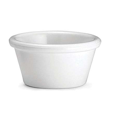 Tablecraft Plain Ramekin, Melamine, White, 2OZ RAM2W