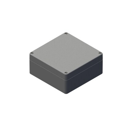 Serpac Watertight Instrument Enclosure Gray Top RB55P06G16G