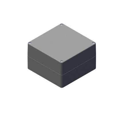 Serpac Watertight Instrument Enclosure Gray Top RB55P14G16G