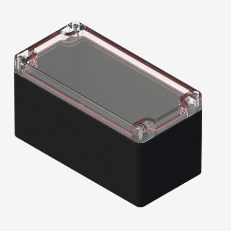 Serpac Watertight Instrument Enclosure Clear To RB63P06C28B