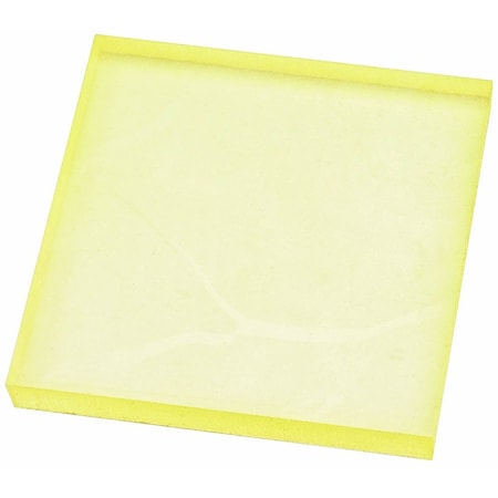 Starrett Calibrated Rubber Test Block, Clear RBC-63