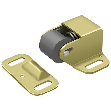 Deltana Roller Catch Surface Mounted Bright Brass RCS338U3