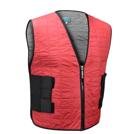 Radians Radians Arctic Radwear(R) Cooling Vest, 11 Length, Red, Size 4X-5X RCV11-4X/5X