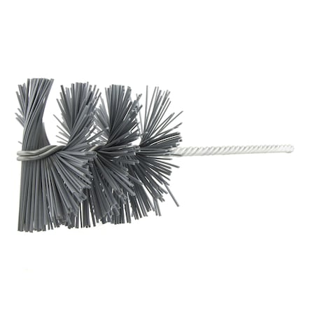 Brush Research BRM 14701 Rectangular Filament Abrasive Nylon Brush, For Holes Between 4.500 in -5.000 in , 120SC 14701
