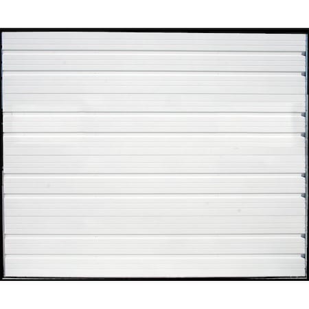 American Garage Door Supply Dock Door Smooth Wht Glvnzd Stl, Painted IS24-108X120-XX-2STL