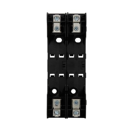 Eaton Bussmann Open Fuse Block, R UL Class, 600V AC/DC Volt Rating, 2 Poles, Box Lug RM60030-2CR