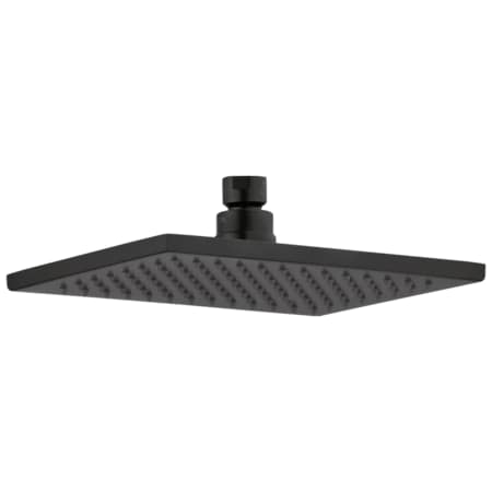 Delta Faucet, Shower Head Showering Component Faucet, Matte Black, Overhead RP62955BL