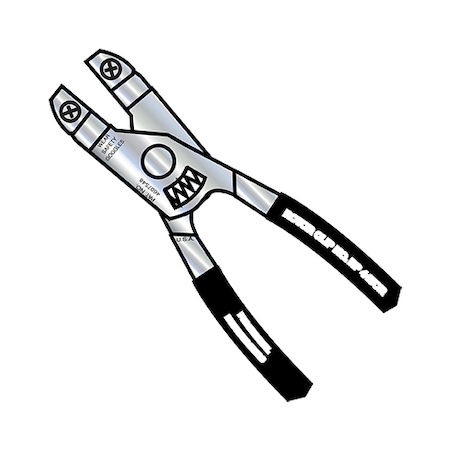 Zoro Select RPK-1 REPLACEABLE TIP PLIER KIT PLAIN RPK-1