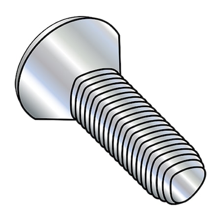 Zoro Select 1/4"-20 x 5/8 in Phillips Oval Machine Screw, Zinc Plated Steel, 2000 PK 1410RPO