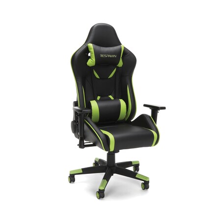 Respawn Reclining Gaming Chair, Green RSP-120-GRN