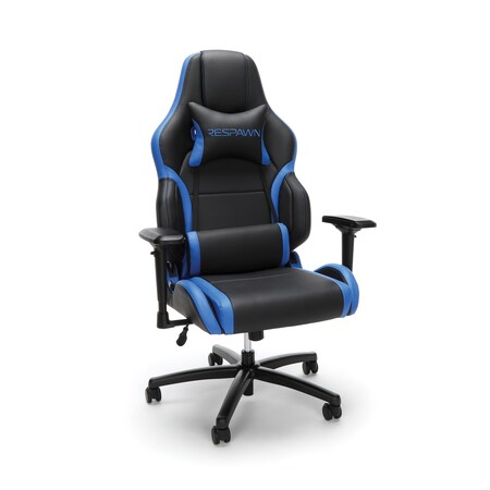 Respawn Big Tall Reclining Gaming Chair, Blue RSP-400-BLU