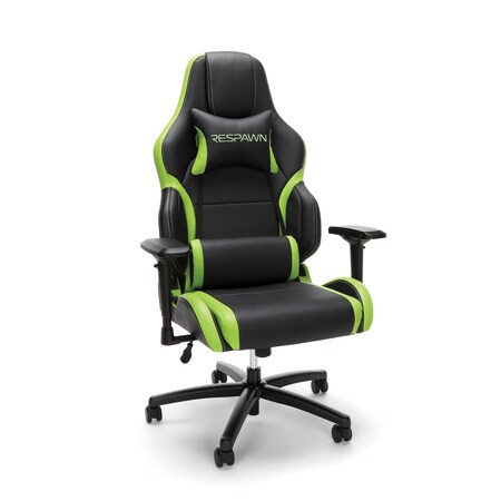 Respawn Big Tall Reclining Gaming Chair, Green RSP-400-GRN