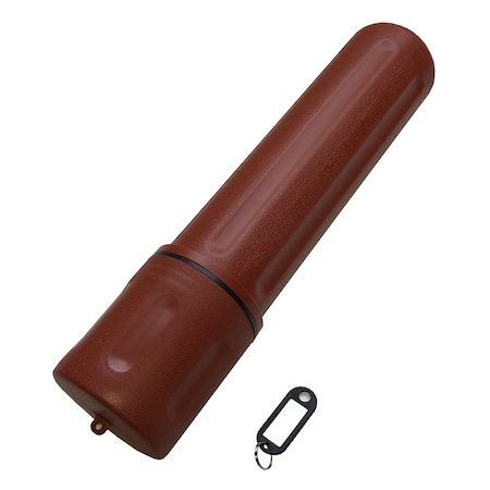 Blue Demon Rod Storage Tube, 3"X 14"Brown RST-14-BROWN