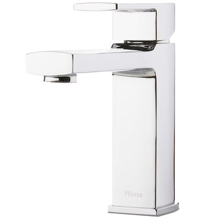 Pfister Single Handle Deckard Single Control, 1 Hole, Roman Tub, Polished chrome 1 Hole RT6-1DAC