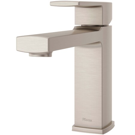 Pfister Single Handle Deckard Single Control, 1 Hole, Roman Tub, Brushed Nickel 1 Hole RT6-1DAK