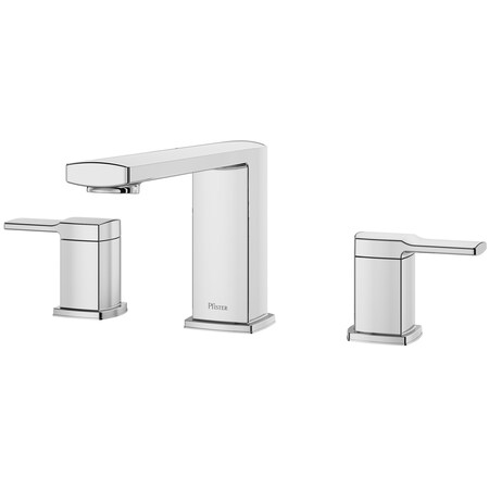 Pfister Dual Handle Deckard 3 Hole, Roman Tub Trim Only Chrom, Polished chrome 3 Hole RT6-5DAC