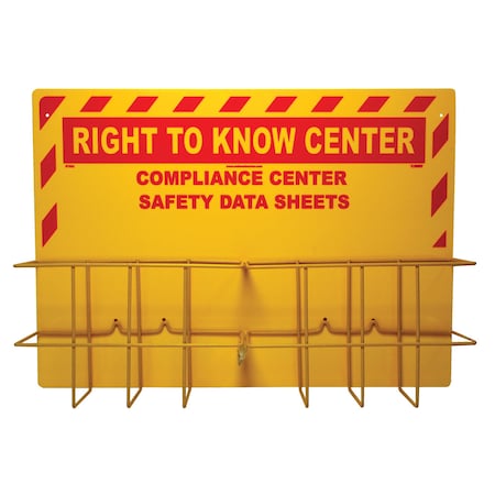 Nmc Right-To-Know Center 2 Racks Without Binder RTK85