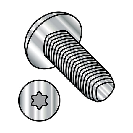 りゅ ZORO SELECT 0820RTP188 #8-32 x 1-1/4 in Torx Pan Machine