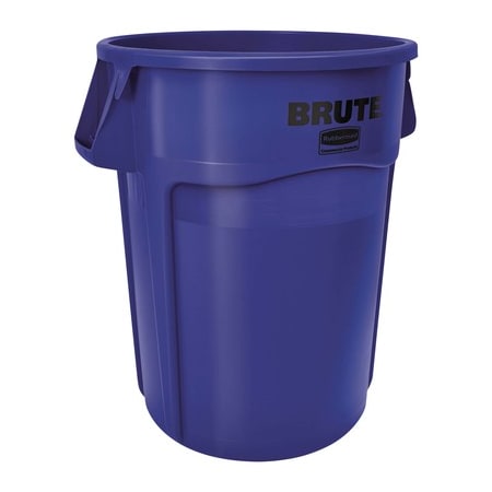 Rubbermaid Commercial 55 gal. Trash Can, Blue RUB355CBLU