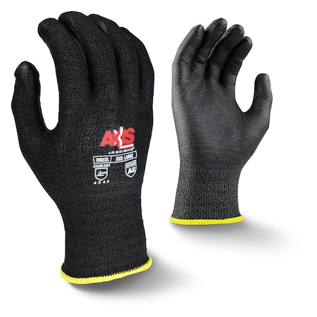 Radians Cut-Resistant Coated Gloves, Cut Level A2 , Foam Nitrile , L RWG532L