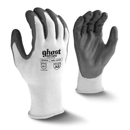 Radians Work Gloves, Cut Level A2 , Polyurethane , L RWG550L