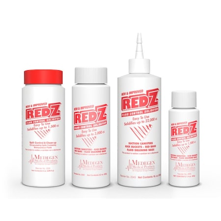 Medegen Medical Products Red Z(R) Solidifier, Single Dose, PK75 2031M