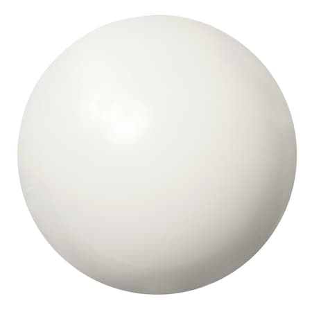Zoro Select Neoprene Ball, 1/4", White, Food Grade, PK10 BULK-RB-N70FDA-2