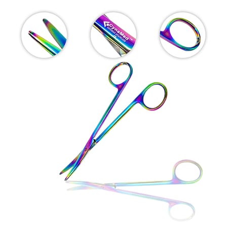 Cynamed Metzenbaum Scissors, 5.75", CVD, Tit. CYZR-0058
