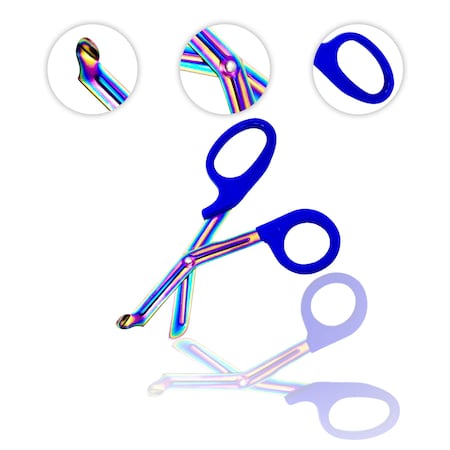 Cynamed Trauma Medical Shears, 7.25" Titanium CYZR-0055