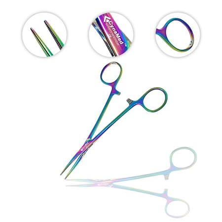 Cynamed Kelly Hemostat, STR, 5.5", Tit. CYZR-0053