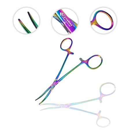 Cynamed Kelly Hemostat, CVD, 5.5", Tit. CYZR-0054