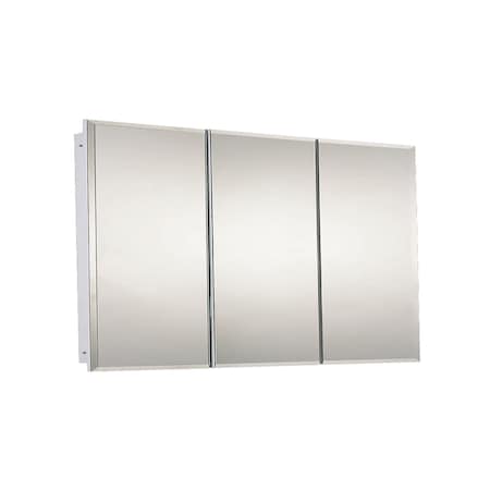 Ketcham 48" x 30" Fully Recessed Beveled Edge Tri-View Medicine Cabinet R-4830BV