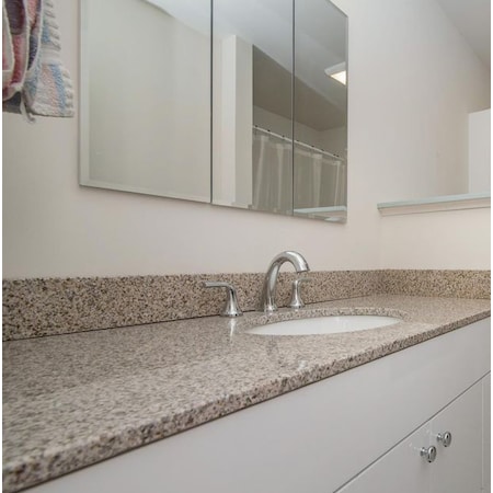 Ketcham 48" x 36" Fully Recessed Beveled Edge Tri-View Medicine Cabinet R-4836BV