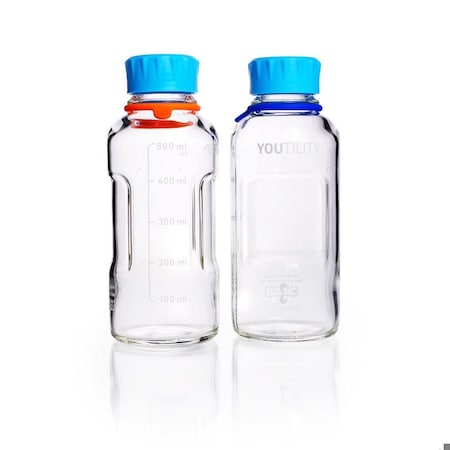 Duran Bottle, 193 mm H, Clear, 78 mm Dia, PK4 218814452