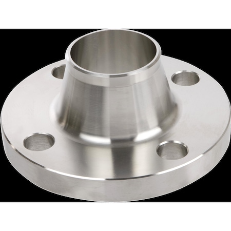 Zoro Select 3" Welded SS Weld Neck Flange Sch 40 4381004650