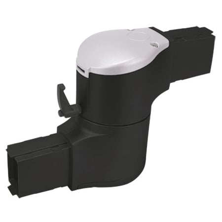 Nvent Hoffman SYSPEND 180-MAX Intermediate Joint, Lt Gray, Aluminum S1MIJG