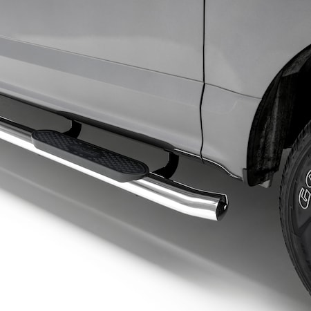 Aries Oval Side Bars, SS Steel, 4", S224053-2 S224053-2